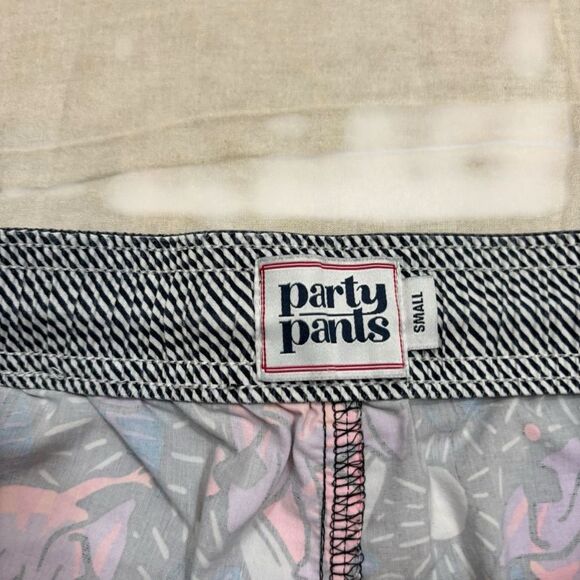 Mens Party Pants‎ Brand Karma Chameleon Stretch Swim Trunks Size Small - Picture 3 of 7